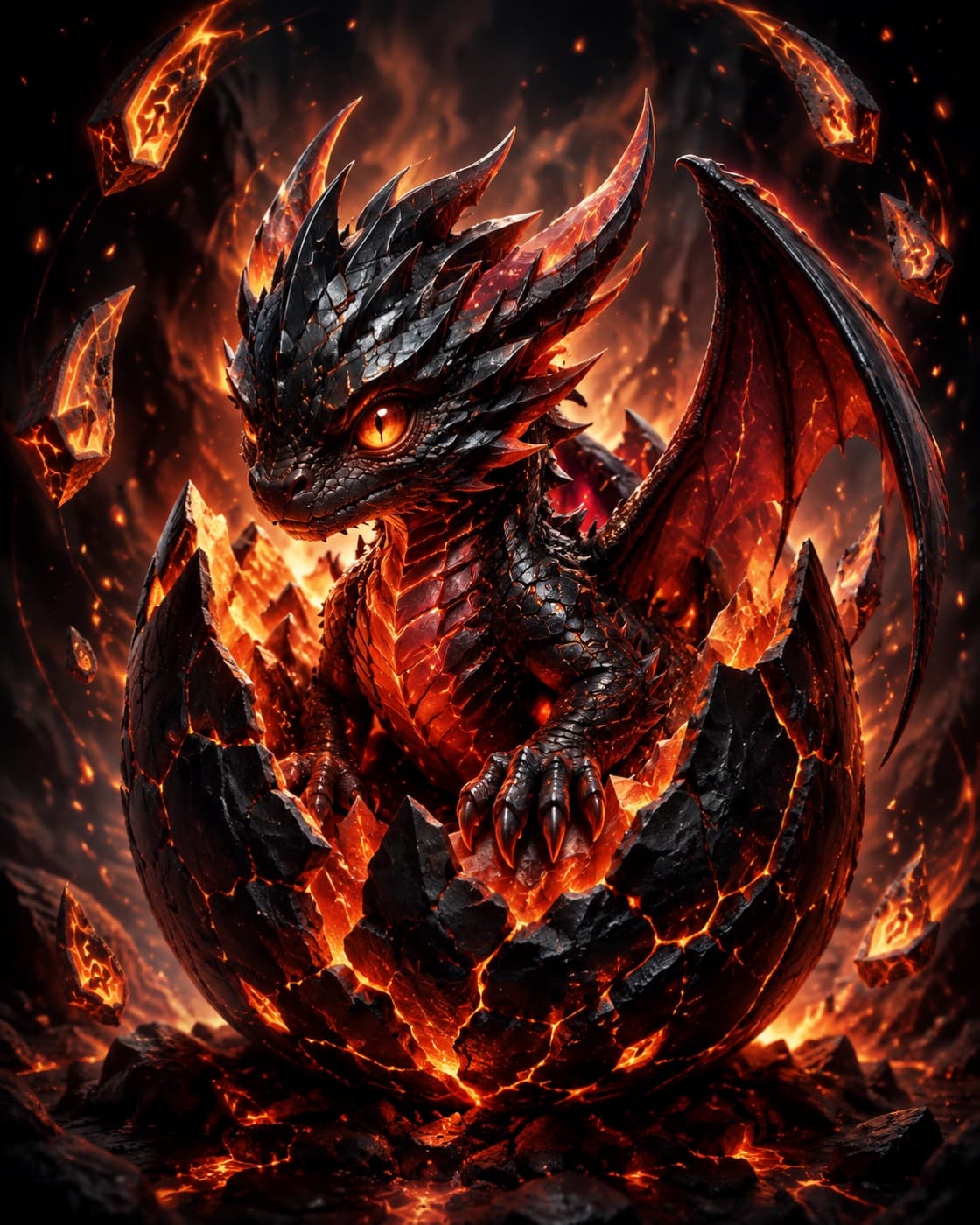 Embercoil collectible artwork