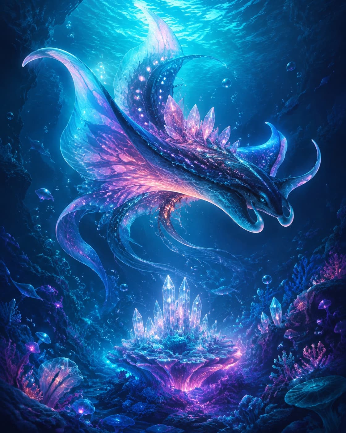 Abyssal Bloom collectible artwork